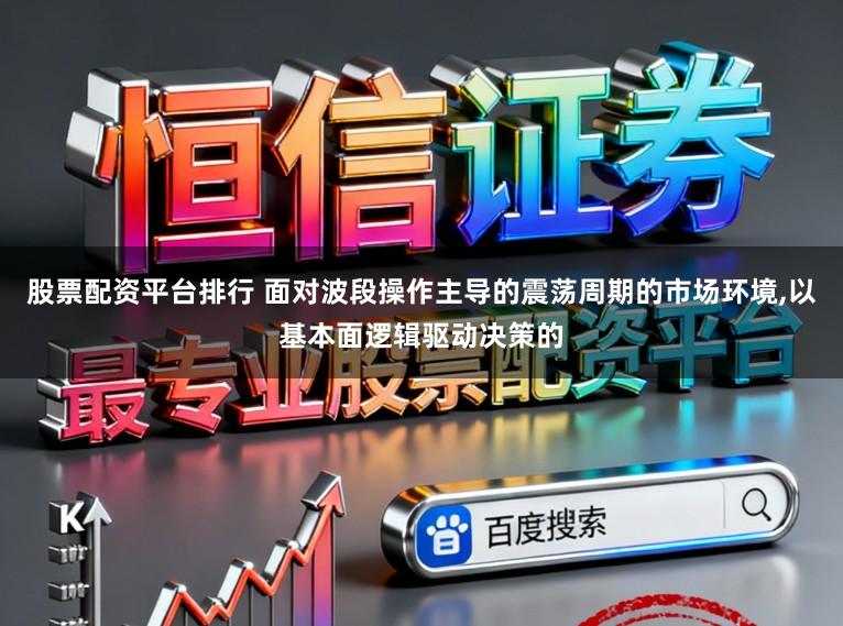 股票配资平台排行 面对波段操作主导的震荡周期的市场环境,以基本面逻辑驱动决策的