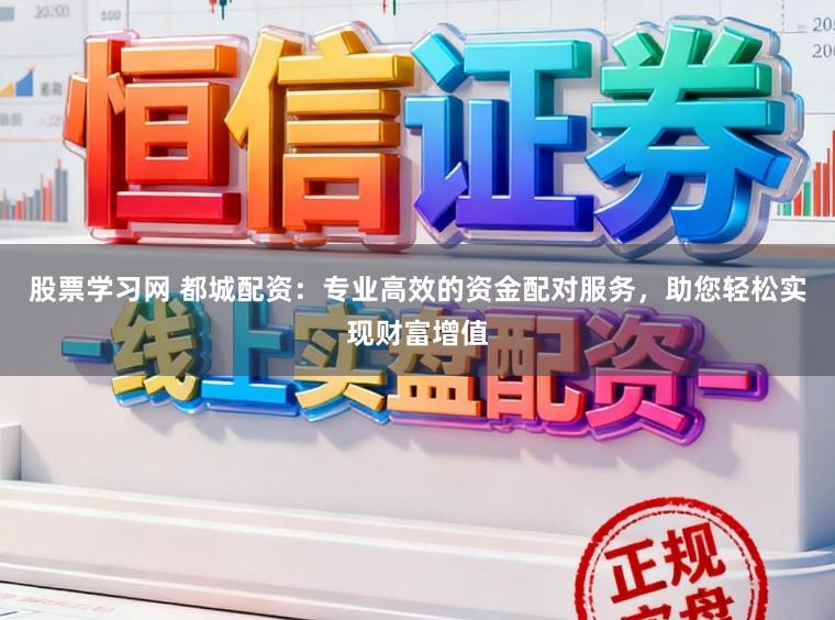 股票学习网 都城配资：专业高效的资金配对服务，助您轻松实现财富增值