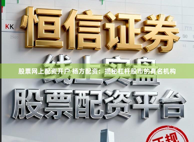 股票网上配资开户 杨方配资：揭秘杠杆股市的有名机构